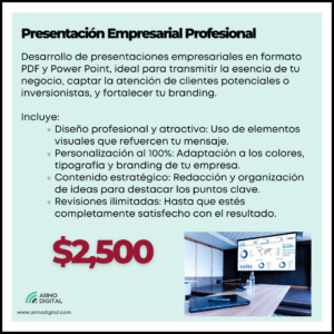 Presentación Empresarial Profesional